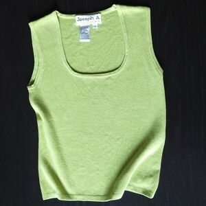 Joseph A. Silk Top Size Small